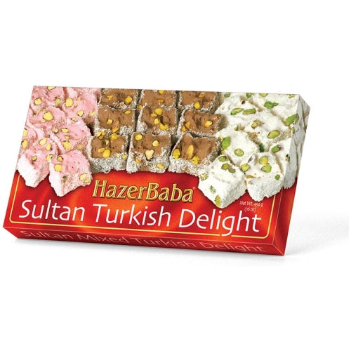 Hazer Baba | Sultan Assorted Turkish Delights, 454g – 16.02oz